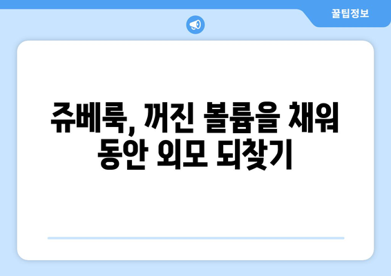 쥬베룩 효과 3가지, 볼륨을 보충하고 주름을 개선하기 위한 혁신