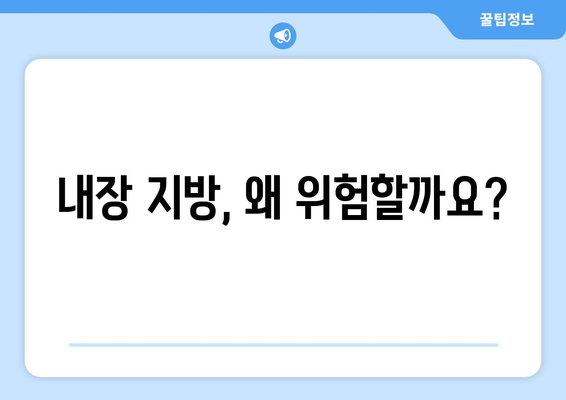 내장 지방 제거를 위한 완벽한 가이드 | 10가지 효과적인 방법