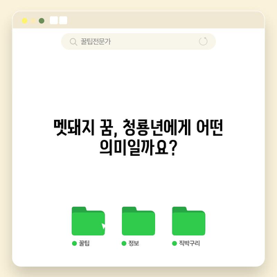 멧돼지 꿈해몽 | 청룡년 해석