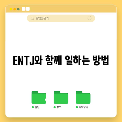 ENTJ 성격 유형 | 특징, 장점, 단점