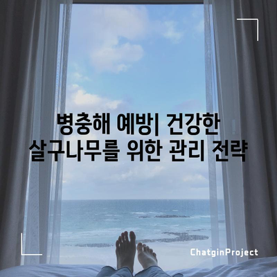 살구나무 묘목 심기 비법