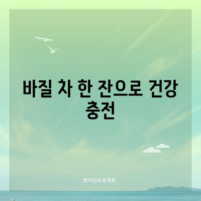 바질의 다양한 효능 | 건강, 뷰티, 요리에서의 응용