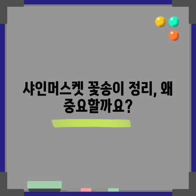 샤인머스켓 포도 개화 관리 | 꽃송이 정리의 중요성
