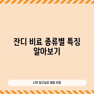 생생한 잔디를 위한 비료 시기와 방법