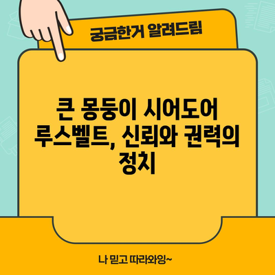 시어도어 루스벨트 | 발전주의 시대의 선구자