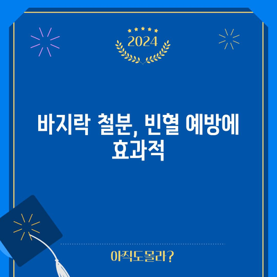 바지락의 철 함량 | 효능과 섭취량 안내
