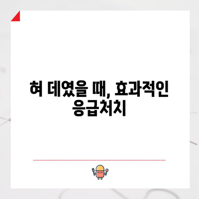 혀 데임의 원인과 대처법 | 건강한 입안 유지하기