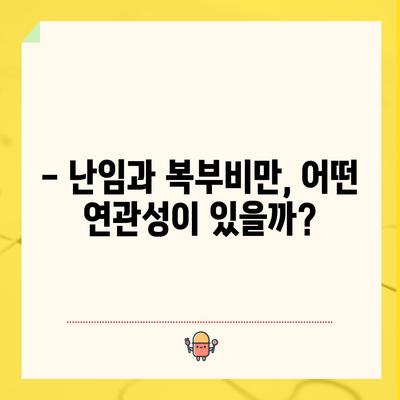 임신 절대조건 | 여성의 복부비만과 난임의 관계 밝혀지다