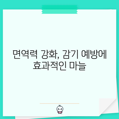 마늘 | 자연의 항생제로 알려진 놀라운 효과