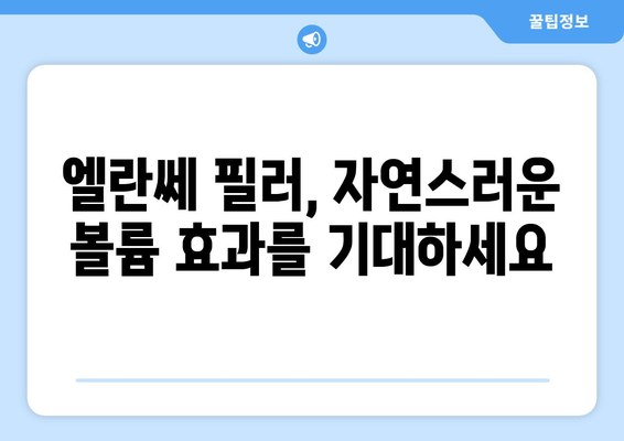 엘란쎄 필러 | 안전성과 효과 분석