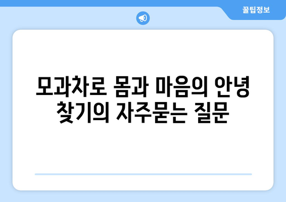 모과차로 몸과 마음의 안녕 찾기