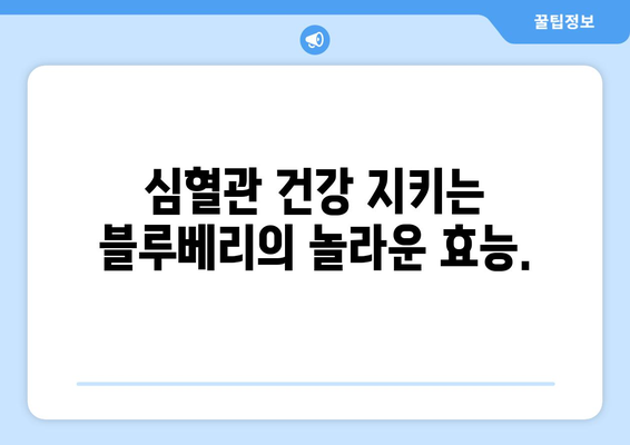 블루베리 | 뇌 건강과 전반적인 웰빙 향상