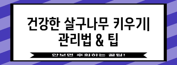 살구나무 가꾸기 | 가지치기, 병충해 방제 완벽 가이드