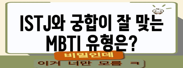 ISTJ와 잘 맞는 성격 유형 | 완벽한 가이드
