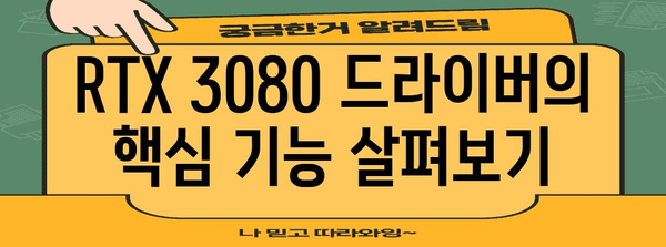 지포스 RTX 3080 드라이버 | 다운로드 방법 및 기능 안내