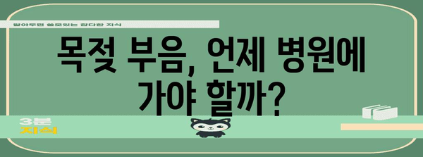 목젖 부음 치료제 알아두기 | 효과와 주의사항
