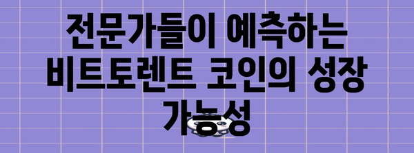 비트토렌트 코인의 미래 | 전문가들이 전망한 길