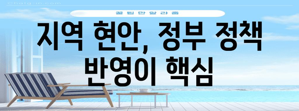 [지역 현안 사업 국비 확보 전략 | 정부 정책 반영의 핵심]