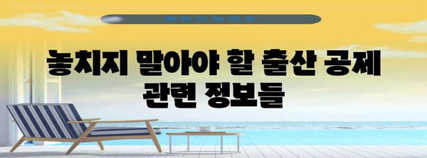 연말정산 출산공제