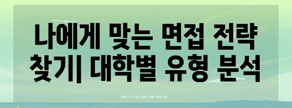 수능 후 면접 대비 완벽 가이드 | 대학별 면접 유형, 준비 전략, 성공 노하우