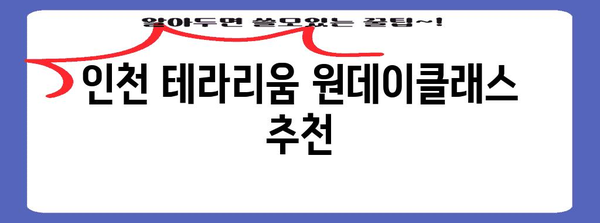 인천 테라리움 수업장 추천 | 취향에 맞는 원데이클래스