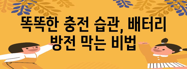 배터리 방전 방지법 | 추위의 적극적 대응