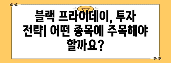 블랙 프라이데이, 미국 증시는 어떻게 움직일까? | 블랙 프라이데이, 미국 증시, 투자 전략, 주식 시장, 경제 지표