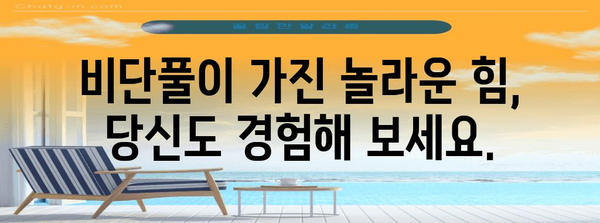 비단풀의 강력한 효능 | 발견해야 할 비밀