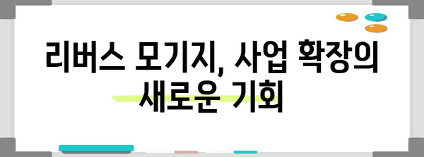 사업자 대출의 현명한 선택 | 저리 리버스 모기지로 부채 통합