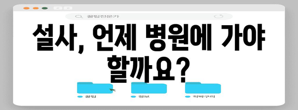 설사 치료 전 주의 사항 | 잠재적 부작용 알기