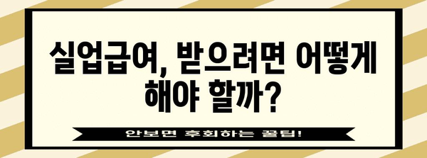 실업급여, 받을 수 있을까? 지원금액 계산하기