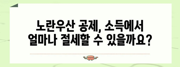 노란우산 공제 혜택 꼼꼼히 알아보기 | 소득공제와 폐업금액