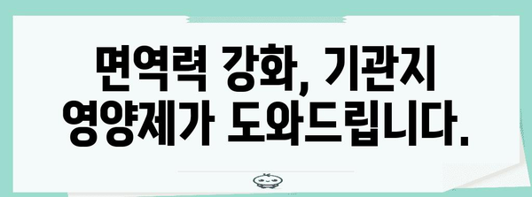 기관지 건강 챙기는 영양제 | 효과적인 선택법