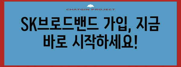 SK브로드밴드 가입부터 Netflix 설정까지 | 간편한 연결 방법