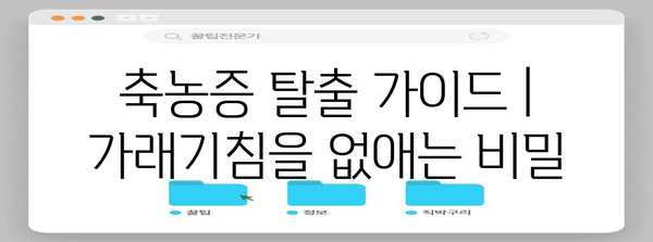 축농증 탈출 가이드 | 가래기침을 없애는 비밀