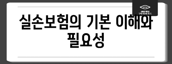 실손보험 혜택 꼼꼼한 비교 | 최적의 선택을 위한 가이드